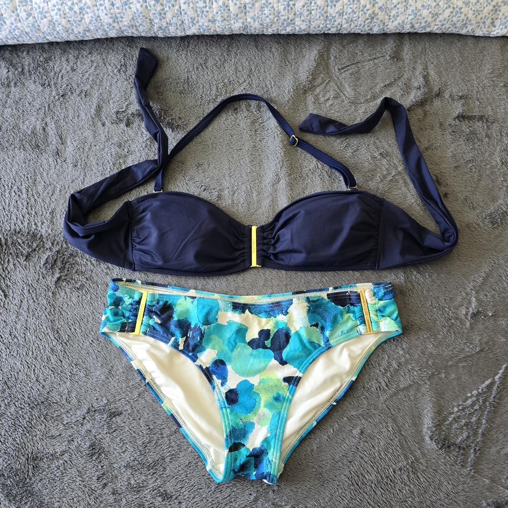 Calvin Klein Blue Bikini Set